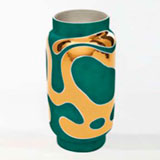 Lava Turquoise Vase by Wayland Gregory Ceramics | Gracious Style