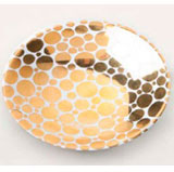 Gold Dot Bullet Bowl by Wayland Gregory Ceramics | Gracious Style