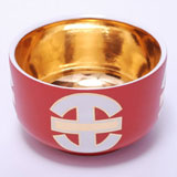 Asia Red Chubby Bowl by Wayland Gregory Ceramics | Gracious Style