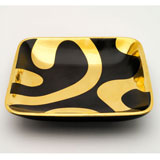 Lava Black Tray by Wayland Gregory Ceramics | Gracious Style