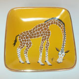 Giraffe Mustard Tray by Wayland Gregory Ceramics | Gracious Style