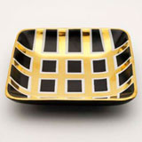 Grid Black Tray by Wayland Gregory Ceramics | Gracious Style