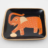 Elephant Black Tray by Wayland Gregory Ceramics | Gracious Style
