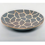 Giraffe Print Grey Bullet Bowl by Wayland Gregory Ceramics | Gracious Style