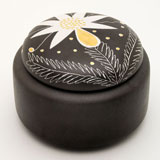 Thistle Round Box by Wayland Gregory Ceramics | Gracious Style
