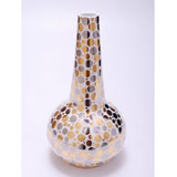 Gold/Platinum Dot Genie Vase by Wayland Gregory Ceramics | Gracious Style