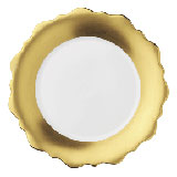J.L. Coquet Samoa Gold Band Dinnerware | Gracious Style