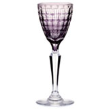 Kaleido Amethyst Crystal Stemware | Gracious Styel