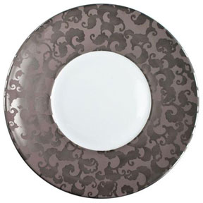 Jaune de Chrome French Cancan Platinum Dinnerware | Gracious Style