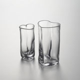 Highgate Heart Glass Vase by Simon Pearce | Gracious Style