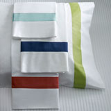 Orlo Stripe Sheets, Duvet Covers, Shams | Gracious Style