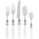 Aladdin Stainless Flatware in Antique Clear | Gracious Style