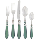 Aladdin Stainless Flatware in Antique Green | Gracious Style