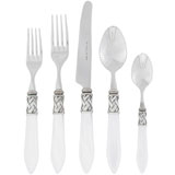 Aladdin Stainless Flatware in Antique White | Gracious Style