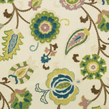 Dinner Napkins - Blue Modern Paisley Print | Gracious Style