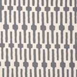 Vietri Slate Grey Chain Link Print Napkins | Gracious Style