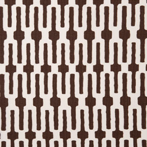 Vietri Chocolate Chain Link Print Napkins | Gracious Style
