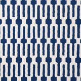 Vietri Indigo Blue Chain Link Print Napkins | Gracious Style