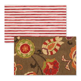 Reversible Placemats - Nutmeg Paisley | Gracious Style