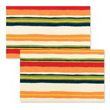 Reversible Placemats - Bold Stripe | Gracious Style