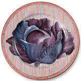 Potager Red Dinnerware by Alberto Pinto | Gracious Style