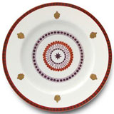 Agra Rust Dinnerware by Alberto Pinto | Gracious Style