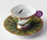 Flower Handle Cup and Saucer by Anna Weatherley | Gracious Style