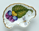 Anna Weatherley Giftware Pansy Fan Dish | Gracious Style