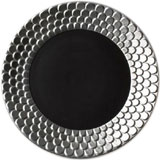 Aegean Sculpted Ebony Dinnerware | Gracious Style
