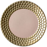 Aegean Sculpted Pink Dinnerware | Gracious Style
