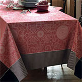Garnier Thiebaut Appoline Red Table Linens | Gracious Style
