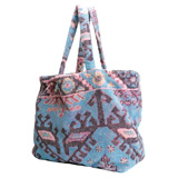 Aztec Pink Small Terry Tote Bag by Fresco | Gracious Style