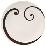 Deshoulieres Arpege Black Dinnerware | Gracious Style
