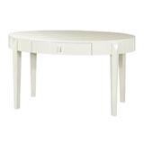 Brigitte White Desk by Bungalow 5 | Gracious Style