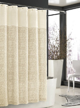 Bedminster Scroll Shower Curtain | Gracious Style