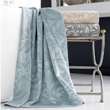 Bedminster Scroll Bath Towels by Kassatex | Gracious Style