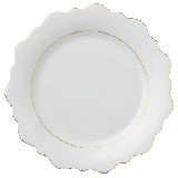 J.L. Coquet Samoa Gold Filet Dinnerware | Gracious Style