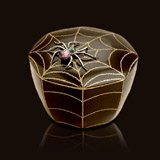 L'Objet Luminescence Medium Spider Black Limoges Porcelain Candle | Gracious Style
