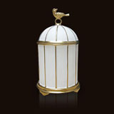 L'Objet Luminescence Birdcage Candle Medium Limoges Porcelain Candle | Gracious Style