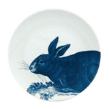 Rabbits Blue Canape Plates by Caskata | Gracious Style