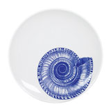 Shells Blue Canape Plates by Caskata | Gracious Style