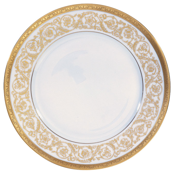 Christofle Orangerie Gold China Dinnerware Gracious Style