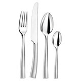 Couzon Silhouette Satin Stainless Steel Flatware | Gracious Style