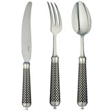 Ercuis Calypso Sterling Black Flatware | Gracious Style