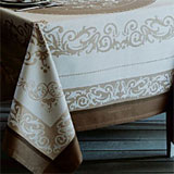 Comtesse Gray Table Linens | Gracious Style