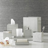 Delano Silver Bath Accessories by Kassatex | Gracious Style