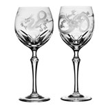 Varga Dragon Crystal Stemware | Gracious Style