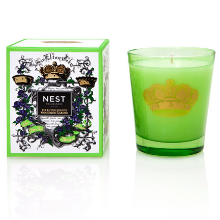 Elton John Woodside Garden Candle