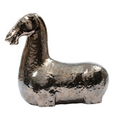 Etruscan Metallic Horse Sculpture by Vietri | Gracious Style