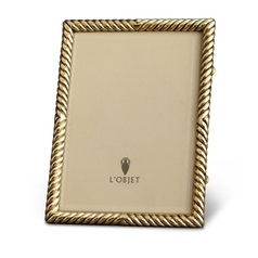 L'Objet Deco Twist Gold Picture Frame | Gracious Style 